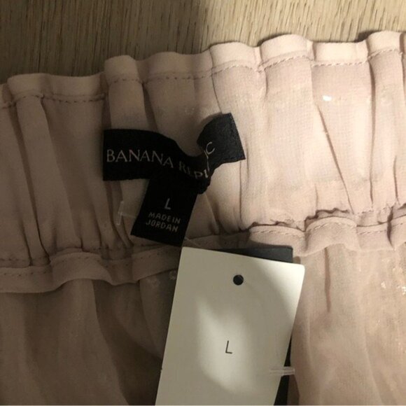 Banana Republic Women’s High Rise Wide Leg Sequin Pants - Size Large - Picture 6 of 11